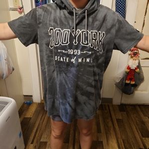 Zoo York hooded t shirt
